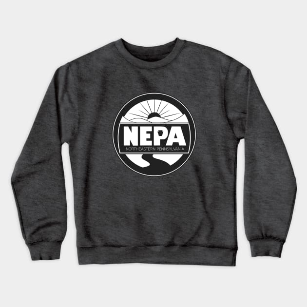 Northeastern Pennsylvania! NEPA! Crewneck Sweatshirt by bradjbarry